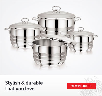 Mahaa exports - stainless steel cookware products