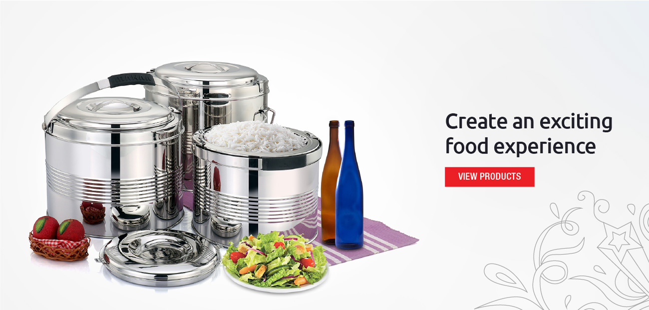 Mahaa Exports- stainless steel hotelware products
